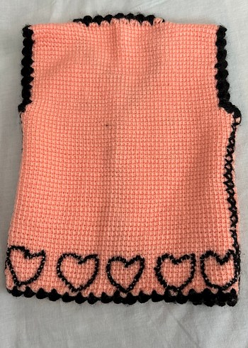 Kız bebek yelek - Görsel 2