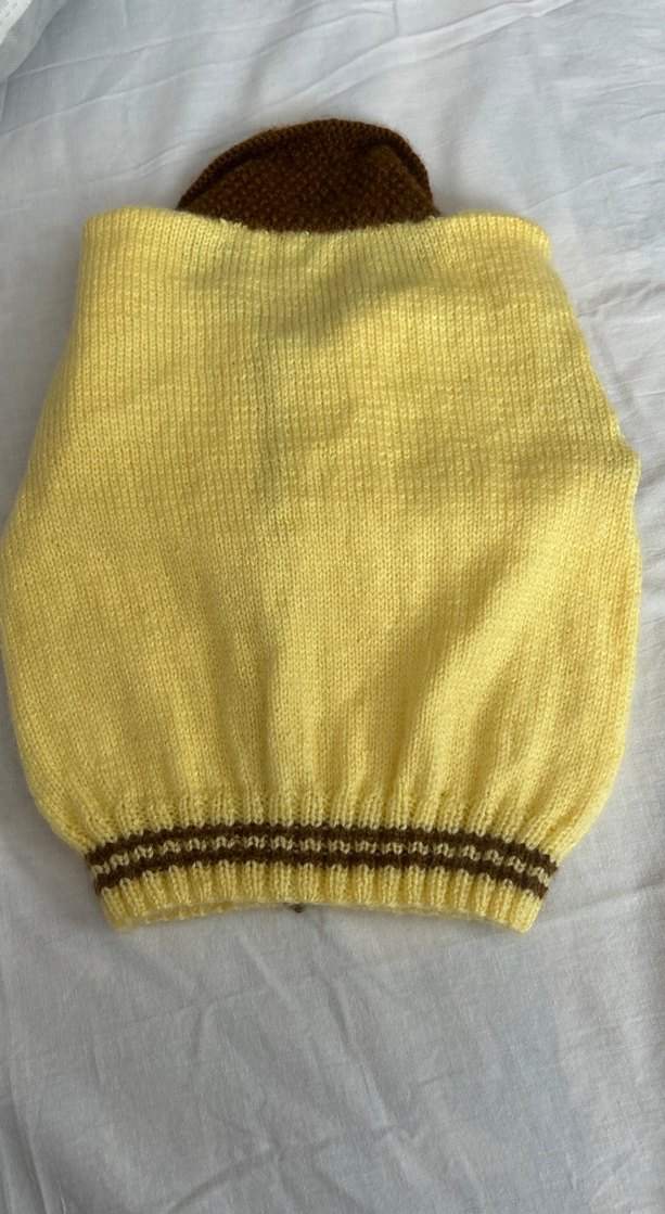 Erkek Çocuk Vintage Örgü Hırka - Görsel 3