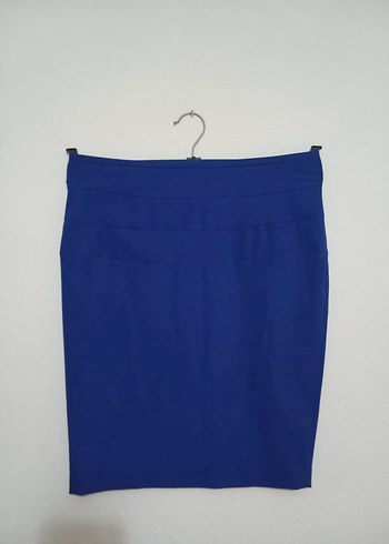 Mavi Midi Kalem Etek