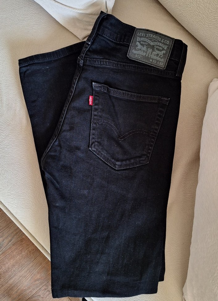 Levis 512 siyah jean — görsel 4/4
