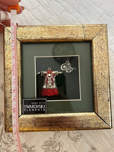 Swarovski duvar süsü tablo