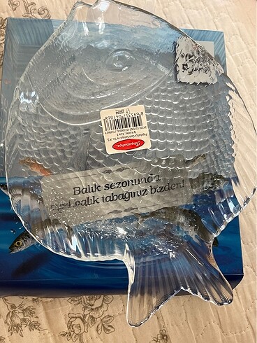 Paşabahçe Paşabahçe balık şekilli tabak