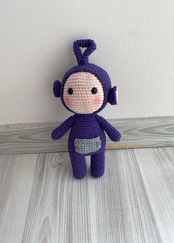 Renkli El Örgüsü Peluş Oyuncak Seti Teletabiler - Görsel 4