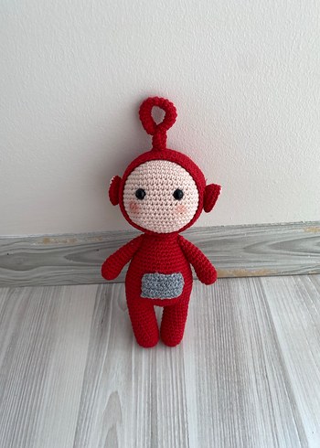 Renkli El Örgüsü Peluş Oyuncak Seti Teletabiler - Görsel 5