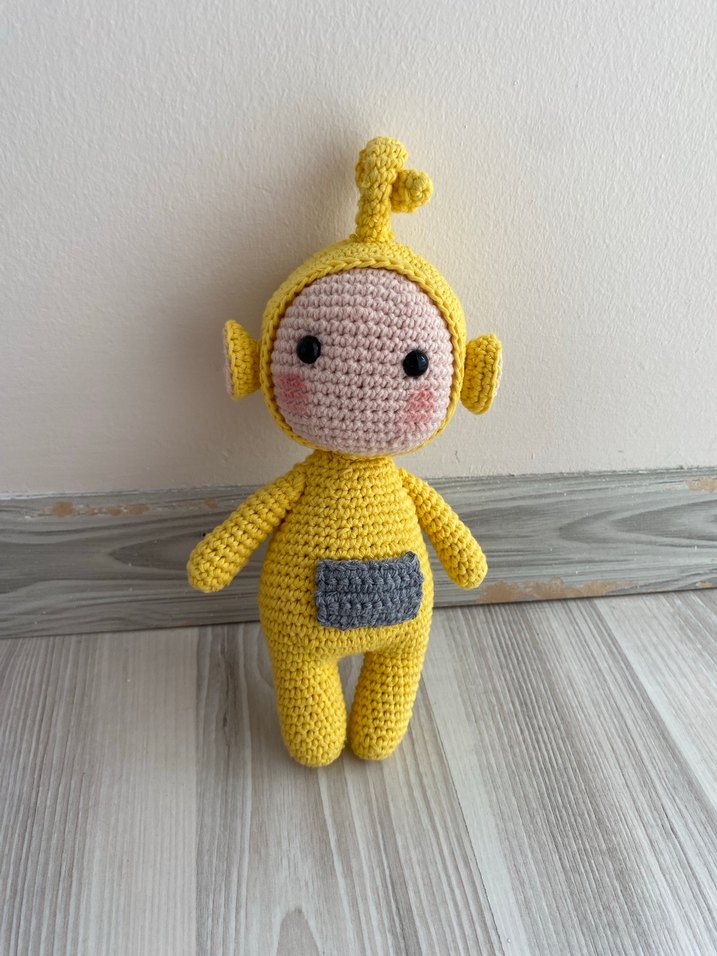 Renkli El Örgüsü Peluş Oyuncak Seti Teletabiler - Görsel 3