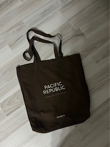 Pull & bear pasific republic bez çanta