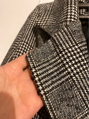 38 Beden Ekose Blazer ceket