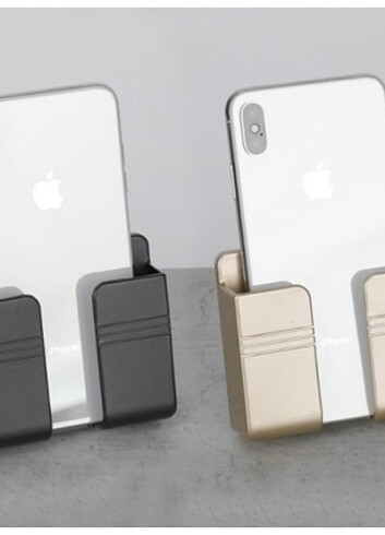 Diğer 2Li Plastik Cep Telefonu Duvar Şarj Standı veya Kumanda Organize