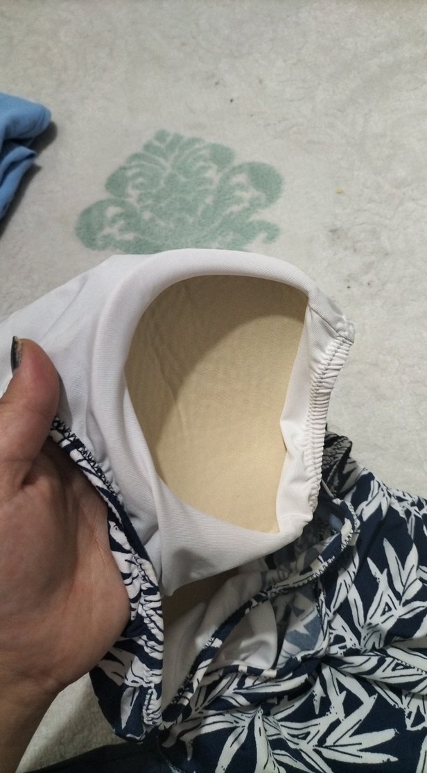 Desenli Mini Kısa Kollu Kadın Mayo Takımı - Görsel 4