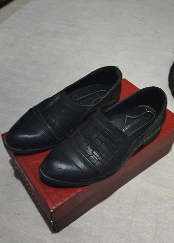 Kadın Siyah Dolgu Topuklu Klasik Ayakkabı - Görsel 2