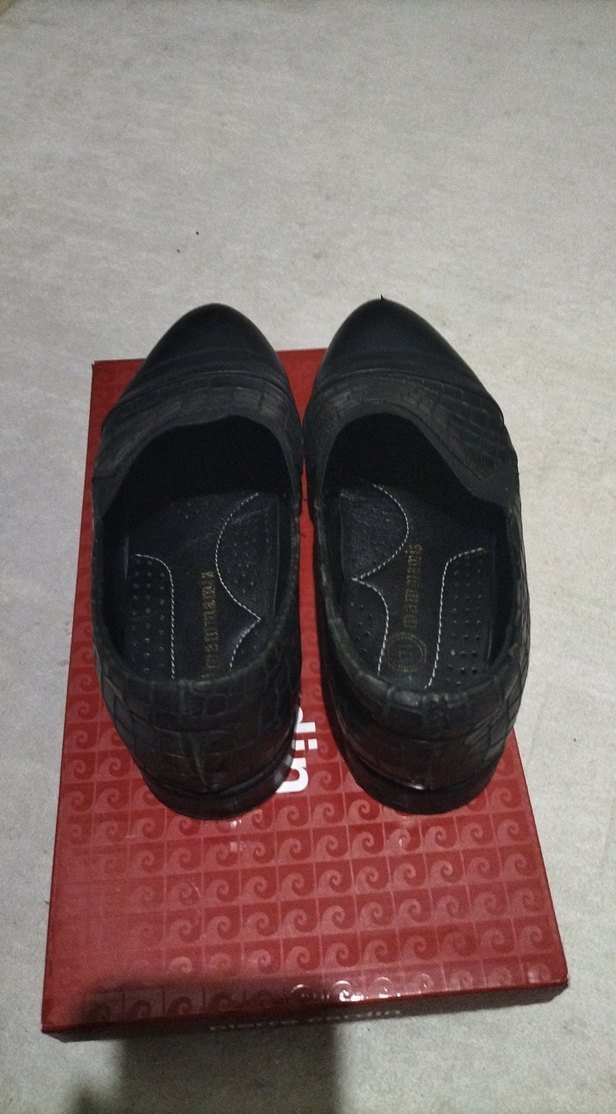 Kadın Siyah Dolgu Topuklu Klasik Ayakkabı - Görsel 3