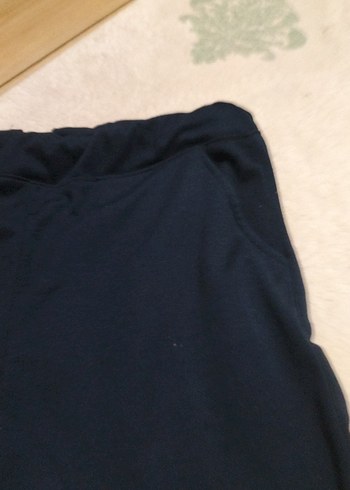 Lacivert Midi Hamile Şortu - Görsel 2