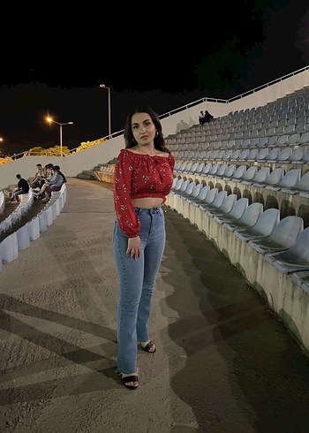H&M Kırmızı Bluz