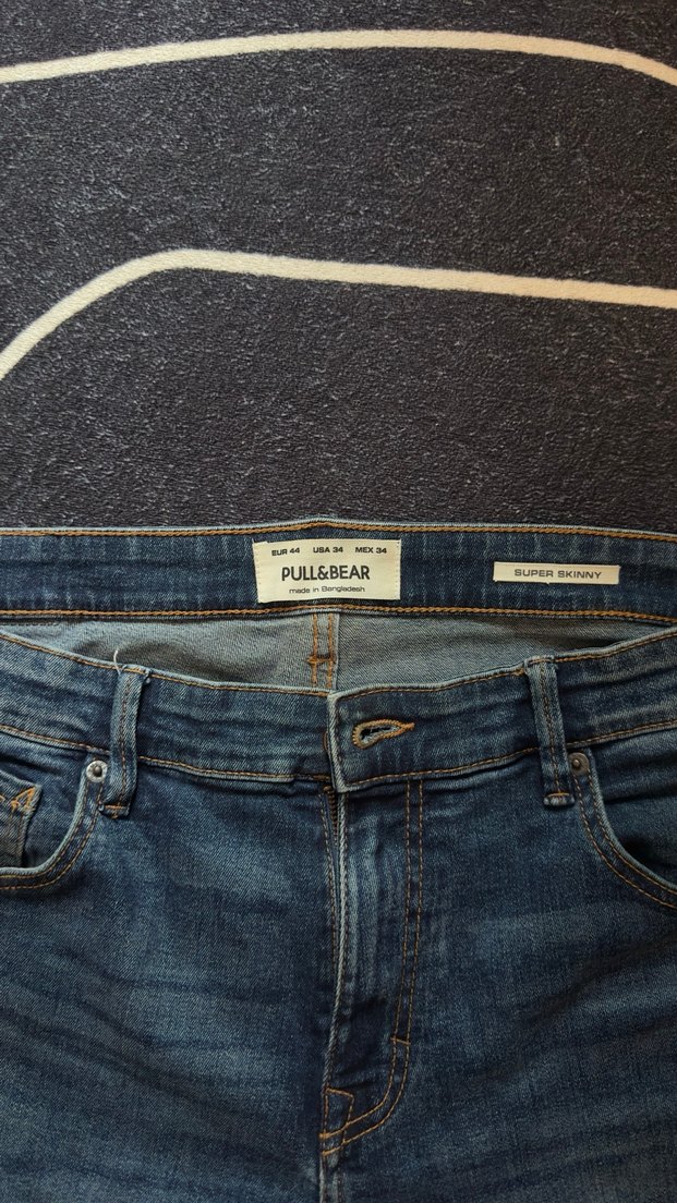 Erkek Mavi Regular Fit Kot Pantolon - Görsel 3