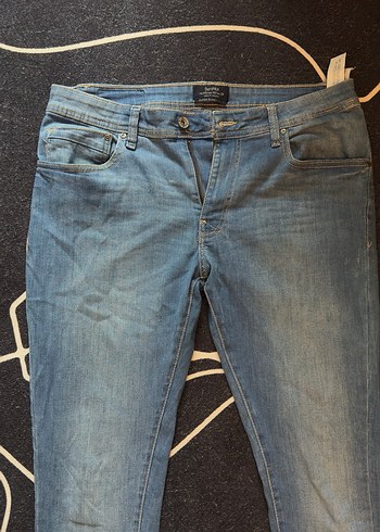Gri Renkli Erkek Denim Jean Pantolon - Görsel 2