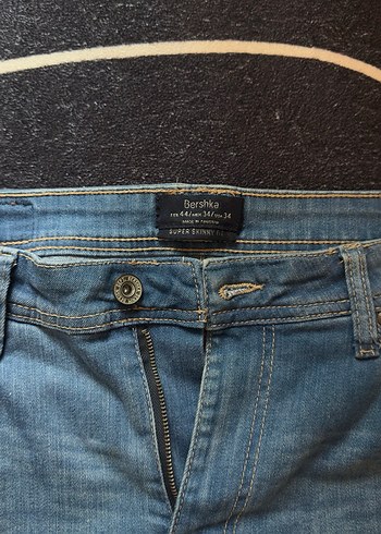 Gri Renkli Erkek Denim Jean Pantolon - Görsel 3