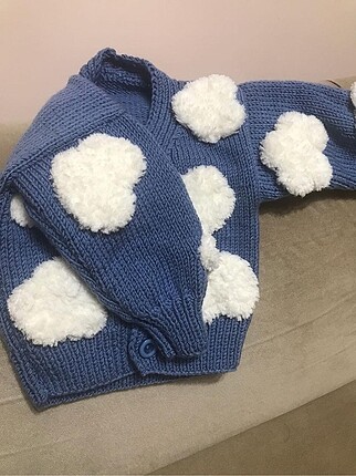 Zara Bulutlu El Örgüsü Hırka
