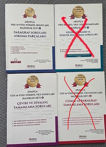 Akdem Arapça YDS Hazırlık Seti