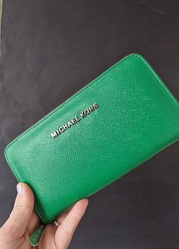 Michael Kors Yeşil Cüzdan