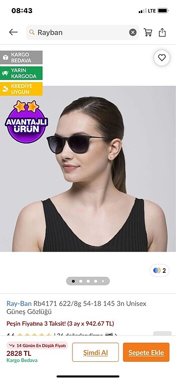 Rayban gözlük