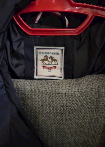 Kadın Lacivert Midi Kışlık Fermuarlı Mont - Görsel 6