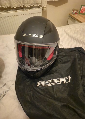 LS2 SiyahMotosiklet Kaskı ve ekipman - Görsel 5