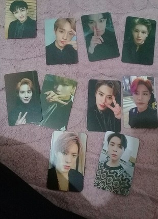 NCT imzalı fotokart photocard