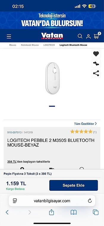 Logitech bluetooth mouse