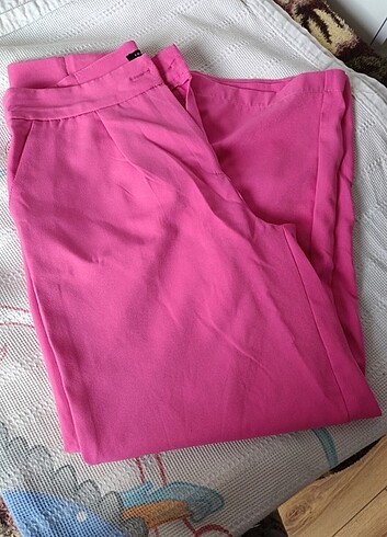 42 Beden pembe Renk Pembe pantolon