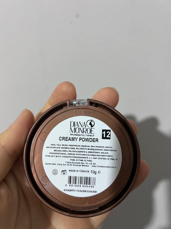 Diana Monroe Kremimsi Dokunuş Pudra - Görsel 3