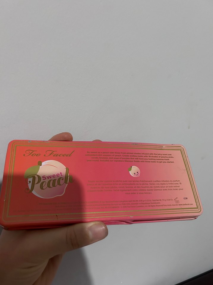 Too Faced Sweet Peach Far Paleti - Görsel 5