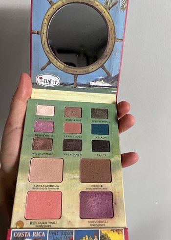 theBalm Çok Renkli Göz Farı Paleti