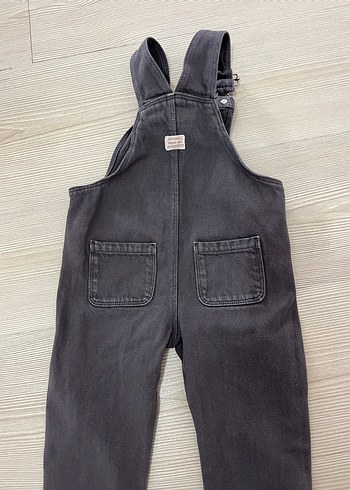 18-24 Ay Beden gri Renk Gri Erkek Çocuk Denim Salopet