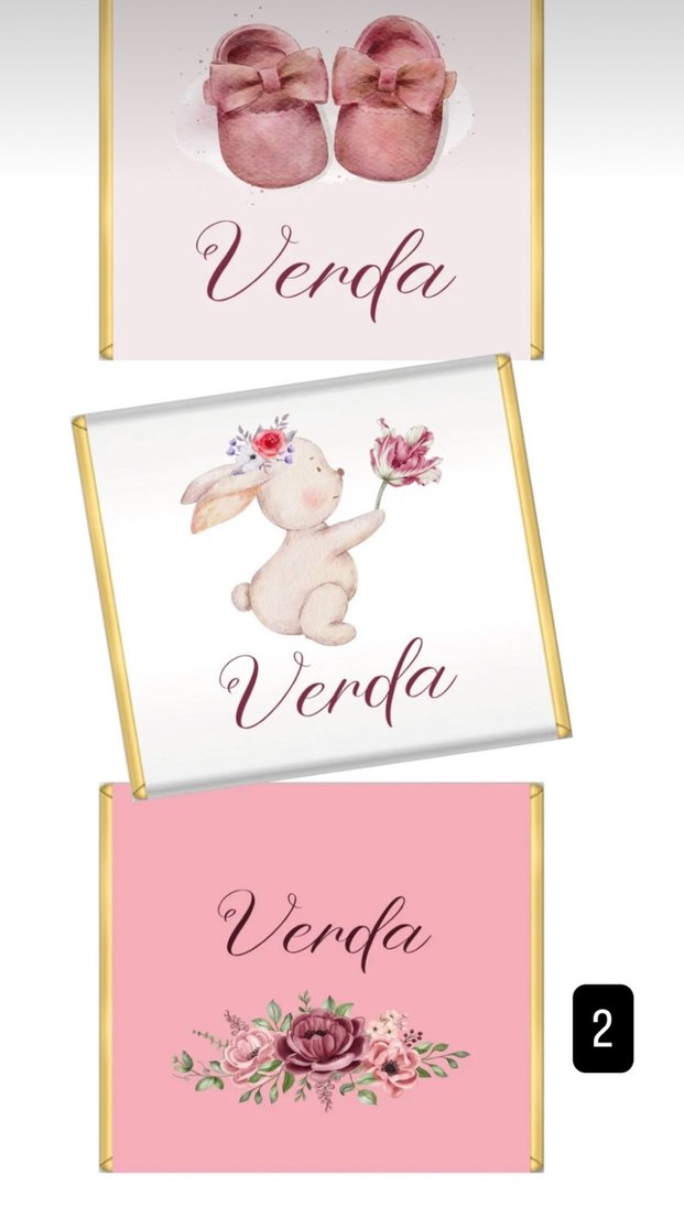 Hediyelik bebek çikolatası - Görsel 5