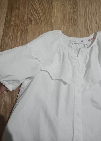 Beyaz Kısa Kollu Gömlek - Görsel 3
