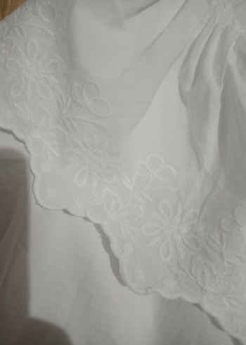 Beyaz Kısa Kollu Gömlek - Görsel 6