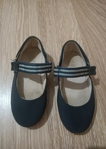 Kız Çocuk Lacivert Elastik Bantlı Zara Babet - Görsel 4