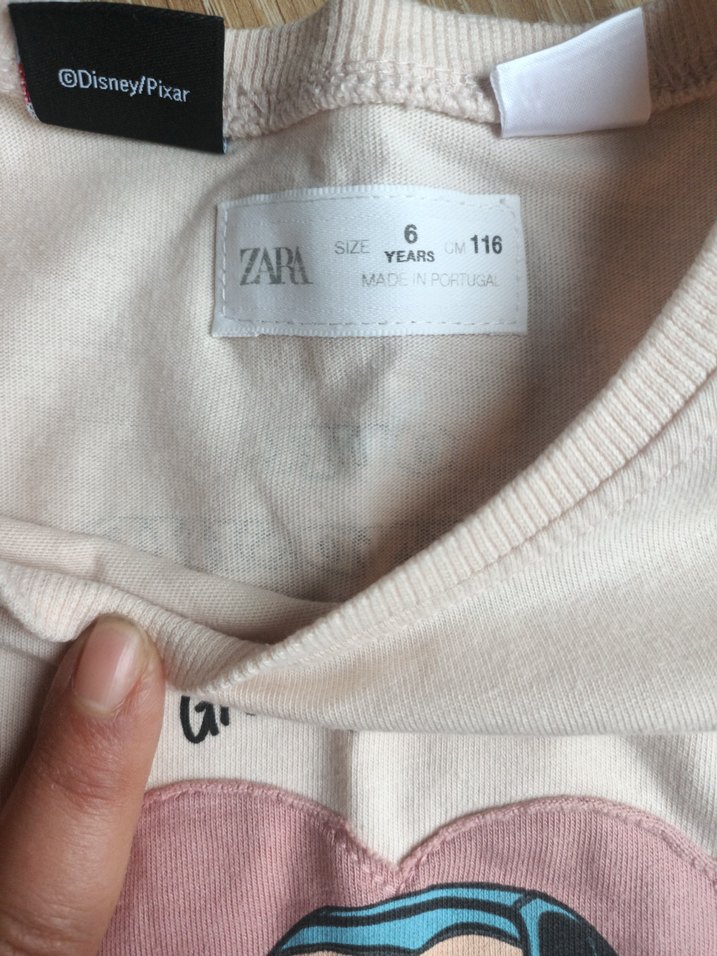 Uzun Kollu Kız Sweatshirt - Görsel 3