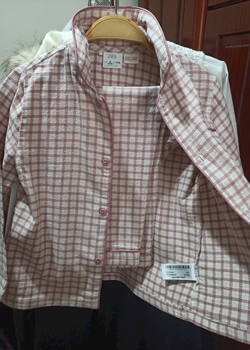 Zara Kız Çocuk pijama takımı - Görsel 4