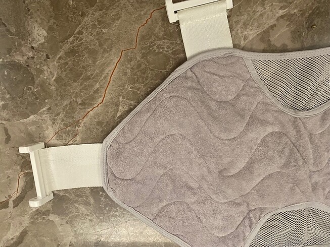 Beden gri Renk Bebek Banyo Filesi