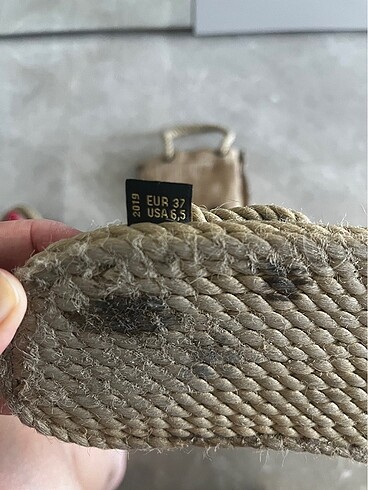 37 Beden Halat sandalet