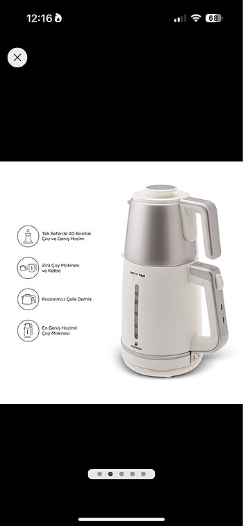Karaca Çaycı kettle