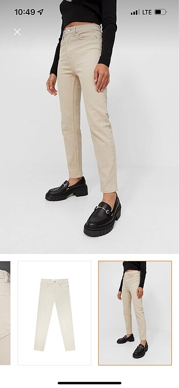 Stradivarius slim fit mom jean