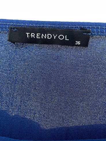 34 Beden mavi Renk Trendyol & Milla Uzun Elbise %70 İndirimli.