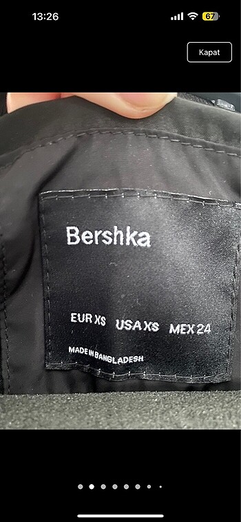 Bershka Bomber ceket