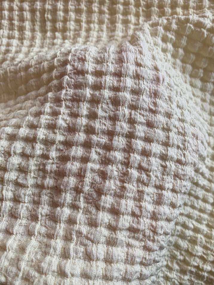 Örgü Dokulu sarı Kadın Bluz - Görsel 2