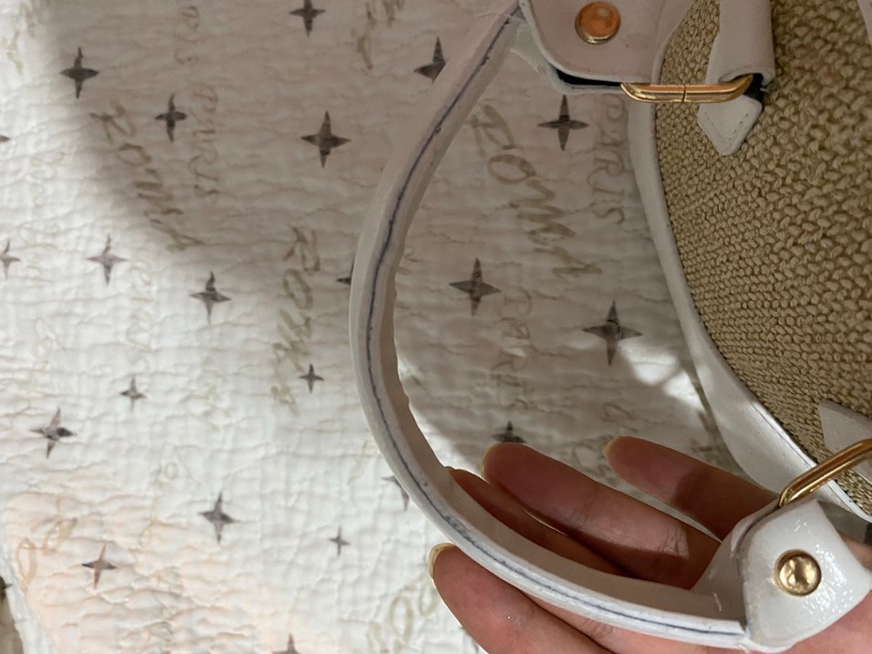 Beyaz Nakışlı Bohem Kadın Çanta - Görsel 5