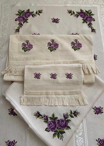 4 lü Bohça SECCADE seti astarsız - Görsel 5