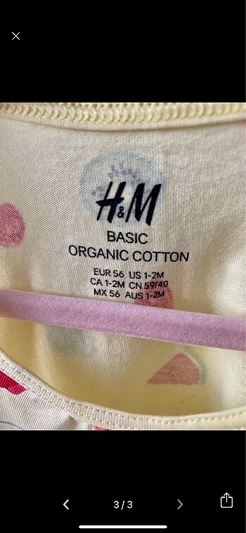 H&M H&M 1-2 ay elbise