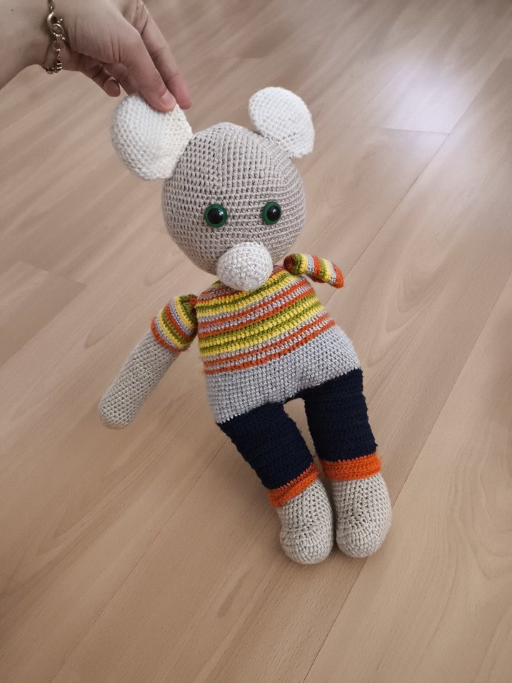 Örgü bebek - Görsel 2